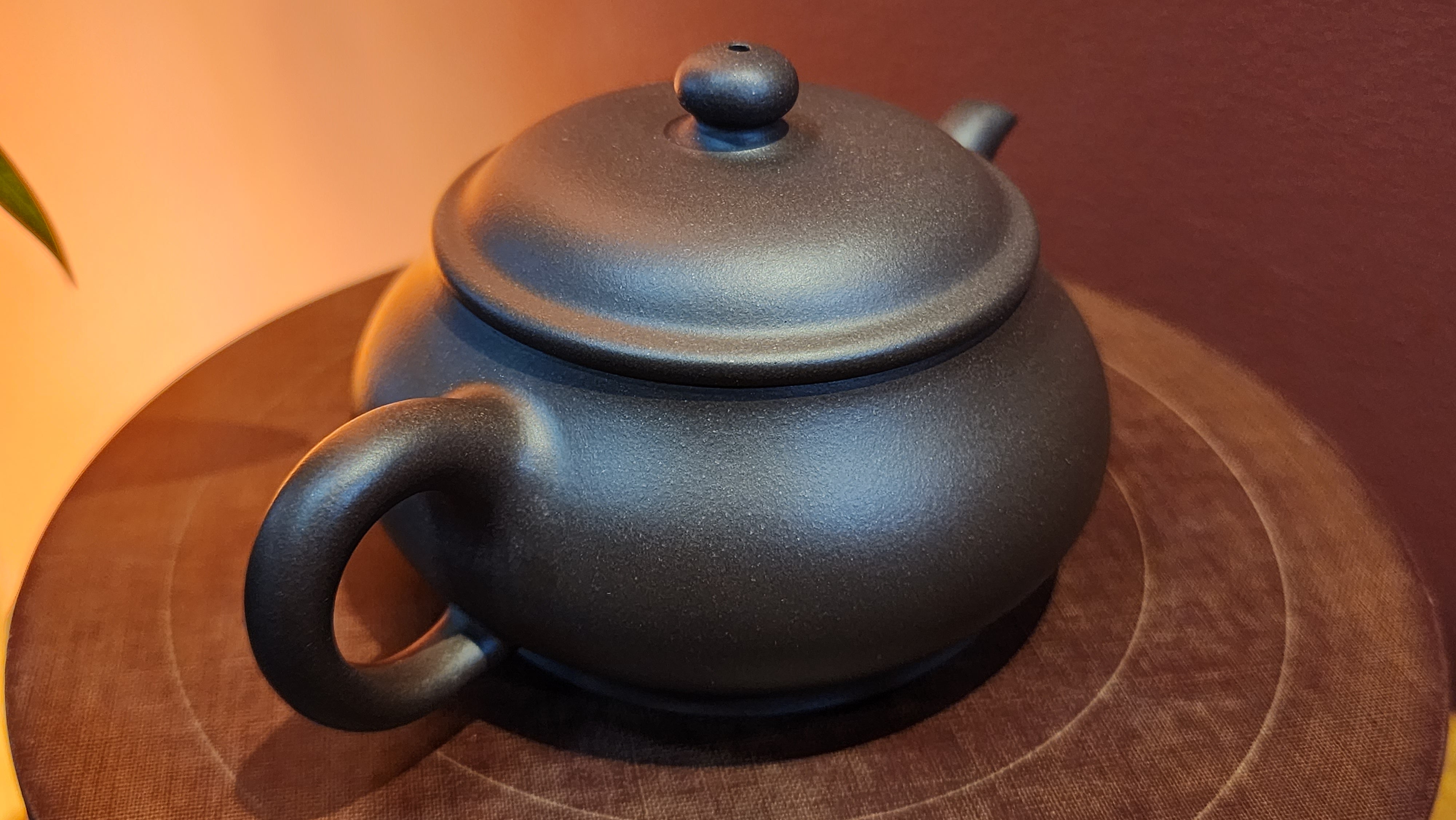 Ming Lu 明炉, 170ml, Lao Zi Ni 老紫泥, by our Collaborative Craftsman Chen Fa Chu 陈法初。