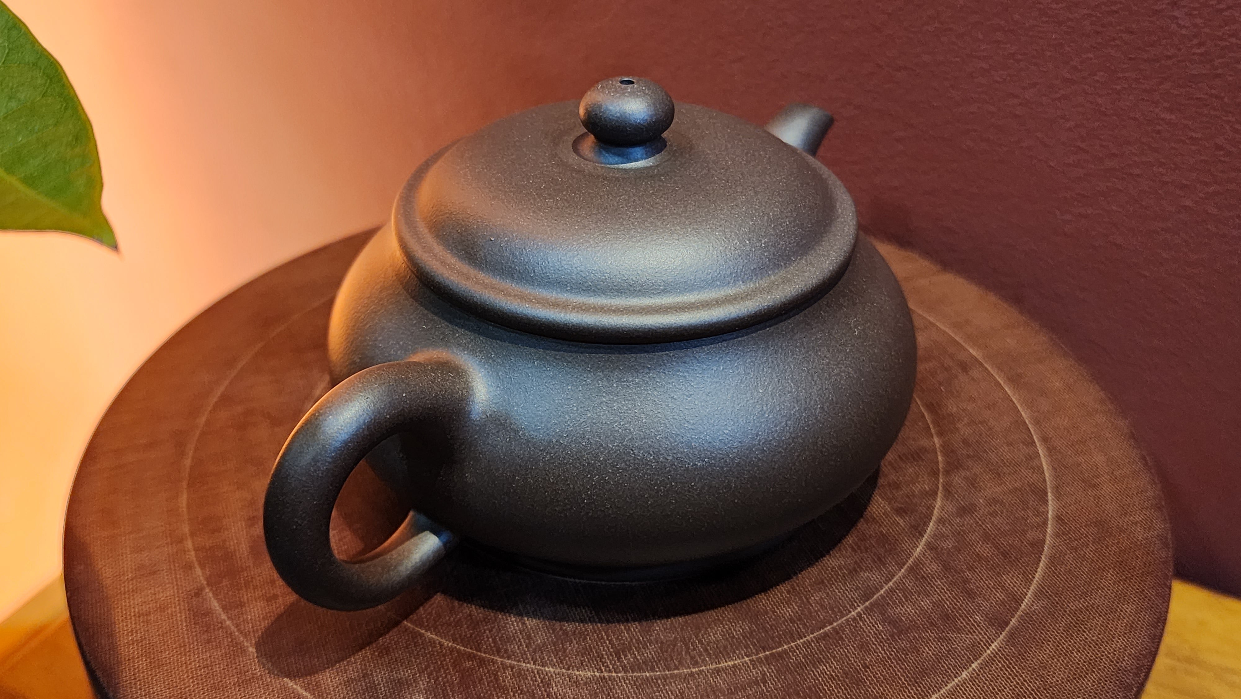 Ming Lu 明炉, 170ml, Lao Zi Ni 老紫泥, by our Collaborative Craftsman Chen Fa Chu 陈法初。