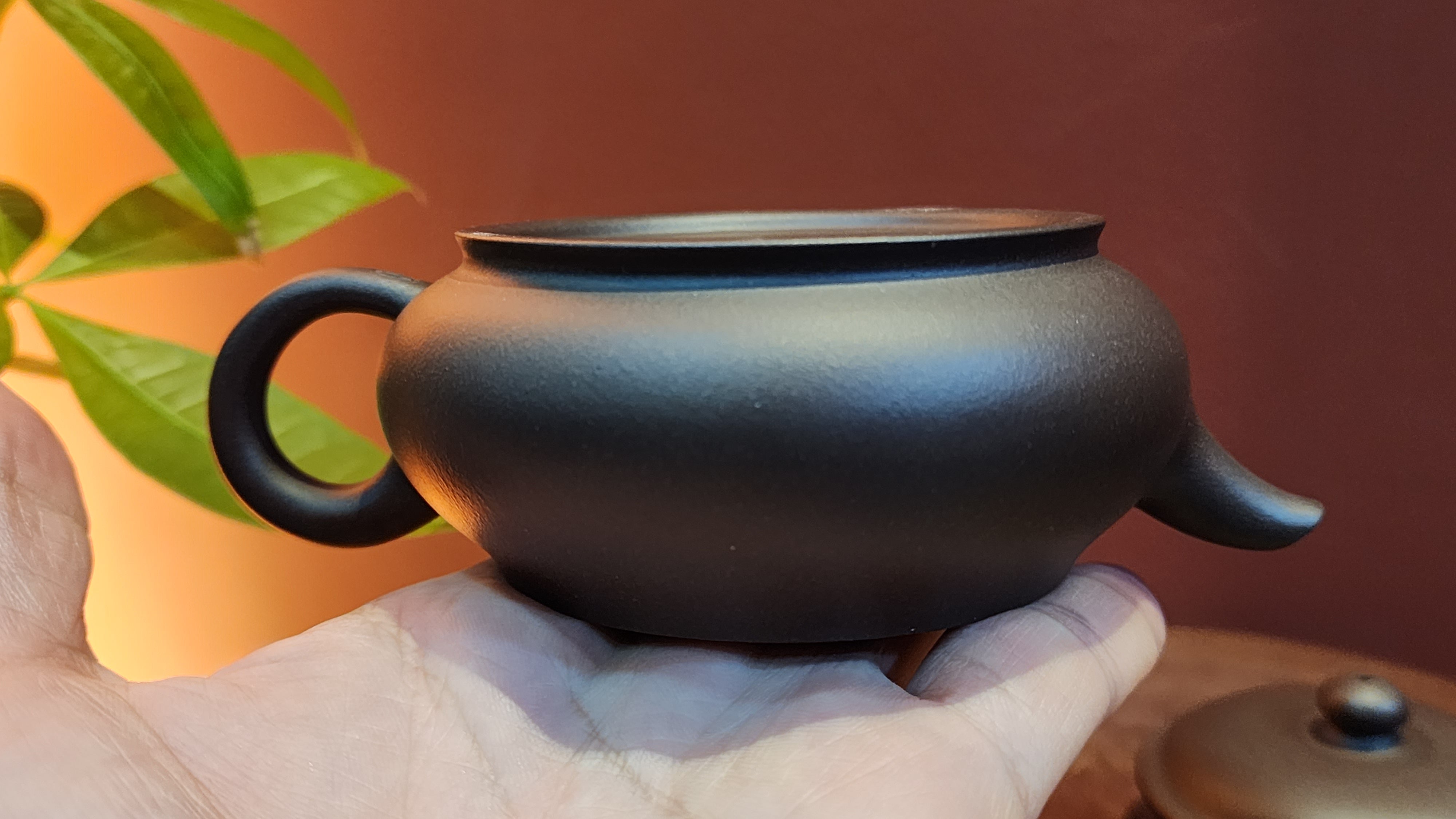 Ming Lu 明炉, 170ml, Lao Zi Ni 老紫泥, by our Collaborative Craftsman Chen Fa Chu 陈法初。