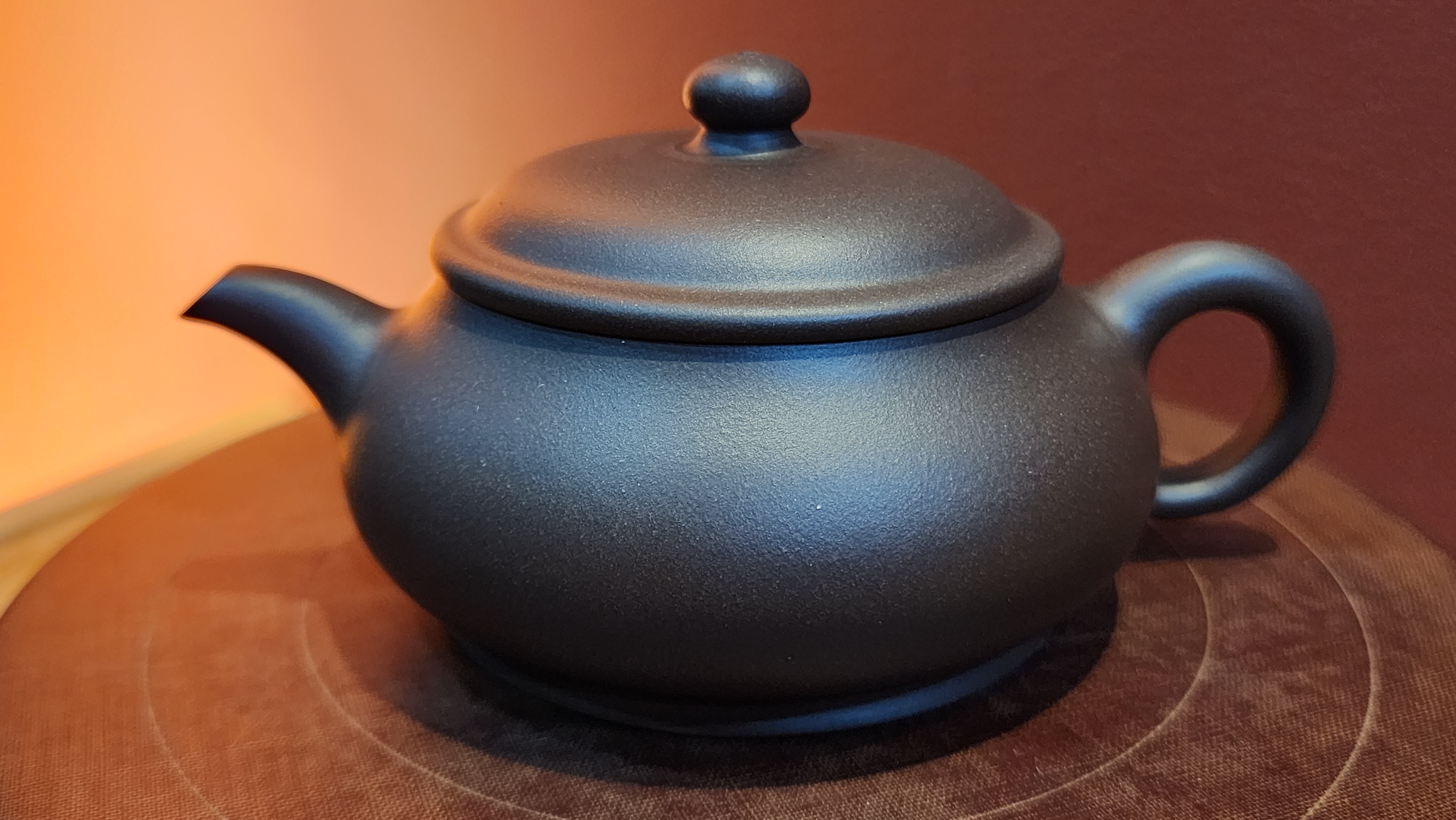 Ming Lu 明炉, 170ml, Lao Zi Ni 老紫泥, by our Collaborative Craftsman Chen Fa Chu 陈法初。