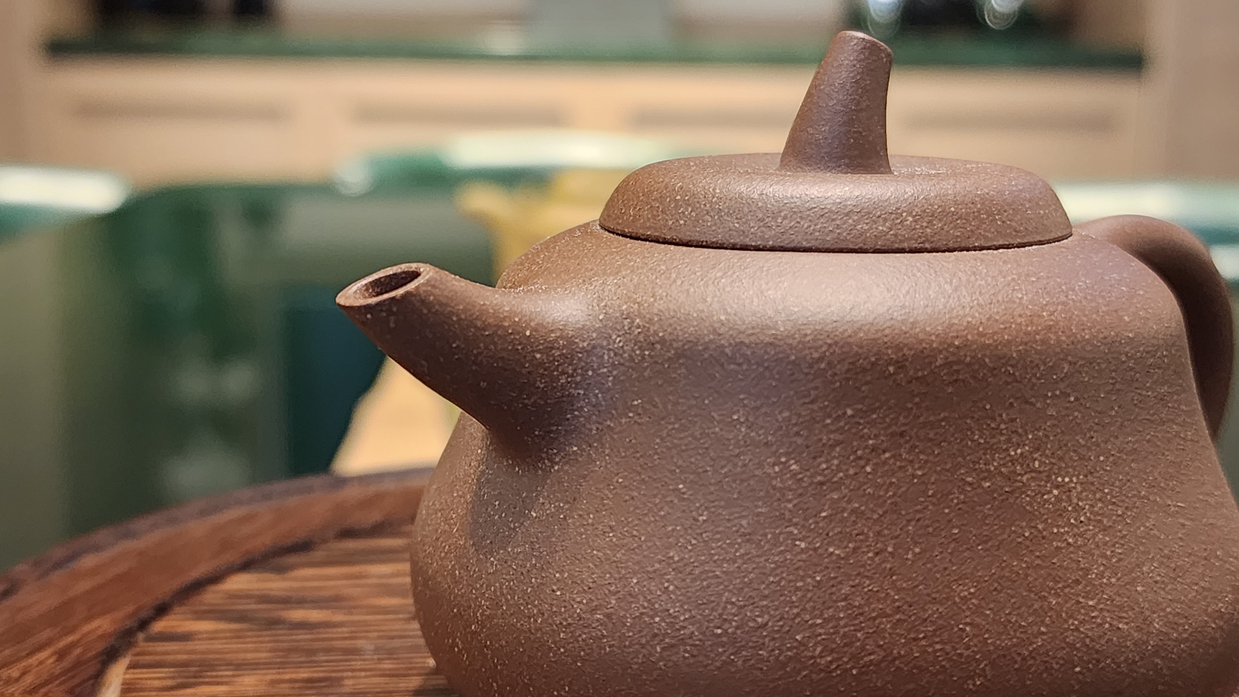 Hu Lu 葫芦, 180ml, Gu Fa Lian Ni (Most Archaic Clay Forming) ~ Lao Duan Ni *古法练泥~老段泥, L4 Assoc Master Du Cheng Yao 堵程尧。