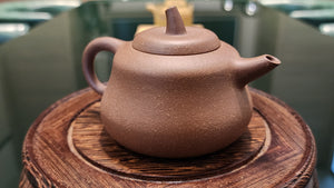 Hu Lu 葫芦, 180ml, Gu Fa Lian Ni (Most Archaic Clay Forming) ~ Lao Duan Ni *古法练泥~老段泥, L4 Assoc Master Du Cheng Yao 堵程尧。