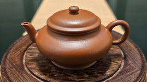 Xu Bian 虚扁, 136ml, Gu Fa Lian Ni (Most Archaic Clay Forming) ~ ZhaoZhuang ZhuNi *古法练泥~赵庄朱泥, L4 Assoc Master Du Cheng Yao 堵程尧。