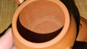 Weng Xing 翁形, 145ml, Gu Fa Lian Ni (Most Archaic Clay Forming) ~ Qing Shui Ni *古法练泥~清水泥, L4 Assoc Master Du Cheng Yao 堵程尧。