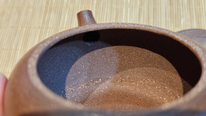 Lian Pu 莲蒲, 165ml, Gu Fa Lian Ni (Most Archaic Clay Forming) ~ Di Cao Qing with Duan Ni (Tiao Sha combination) *古法练泥~底槽青+段泥(调砂), L4 Assoc Master Du Cheng Yao 堵程尧。