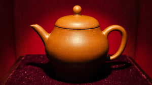 Weng Xing 翁形, 115ml, Gu Fa Lian Ni (Most Archaic Clay Forming) ~ Zhu Ni *古法练泥~本山朱泥, L4 Assoc Master Du Cheng Yao 堵程尧。