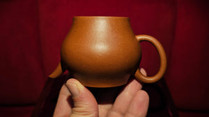 Weng Xing 翁形, 115ml, Gu Fa Lian Ni (Most Archaic Clay Forming) ~ Zhu Ni *古法练泥~本山朱泥, L4 Assoc Master Du Cheng Yao 堵程尧。