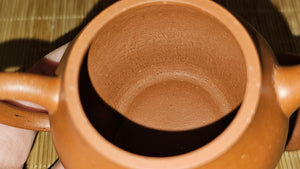 Weng Xing 翁形, 115ml, Gu Fa Lian Ni (Most Archaic Clay Forming) ~ Zhu Ni *古法练泥~朱泥, L4 Assoc Master Du Cheng Yao 堵程尧