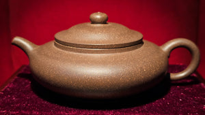 Bo Jun Pan 伯俊番, 147.1ml, Gu Fa Lian Ni (Most Archaic Clay Forming) ~ Di Cao Qing with Duan Ni (Tiao Sha combination) *古法练泥~底槽青+段泥(调砂), L4 Assoc Master Du Cheng Yao 堵程尧。