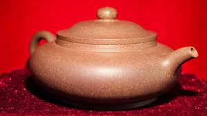 Bo Jun Pan 伯俊番, 143.3ml, Gu Fa Lian Ni (Most Archaic Clay Forming) ~ Di Cao Qing with Duan Ni (Tiao Sha combination) *古法练泥~底槽青+段泥(调砂), L4 Assoc Master Du Cheng Yao 堵程尧。