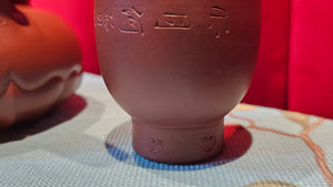 明月何曾照两乡 "Ming Yue He Ceng Zhao Liang Xiang", Qing Shui Ni ~ Designed & Crafted by L3A Master Consummate Artist Li Yan Ru 李艳如。Bronze Winner of the 2023, 3rd Cross Straits Ceramic Arts Design Grand Competition!  With Laminated Award Copy.-Sold to Mr A.S.!🇸🇬