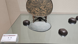 溪趣 "Pebbles In The Water Stream" (七件茶具) - National Grand Master of The Arts, Cao Ya Lin.  国家工艺美术大师, 曹亚麟。