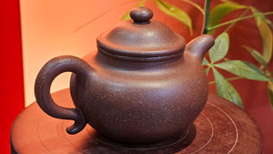 Lian Zi 莲子, 259.9ml, Lao Zi Ni 老紫泥 (Particular High Graininess, and Low Sieve Count), by Craftsman Chen Fa Chu 陈法初。