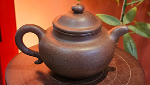 Lian Zi 莲子, 260.0ml, Lao Zi Ni 老紫泥 (Particular High Graininess, and Low Sieve Count), by Craftsman Chen Fa Chu 陈法初。