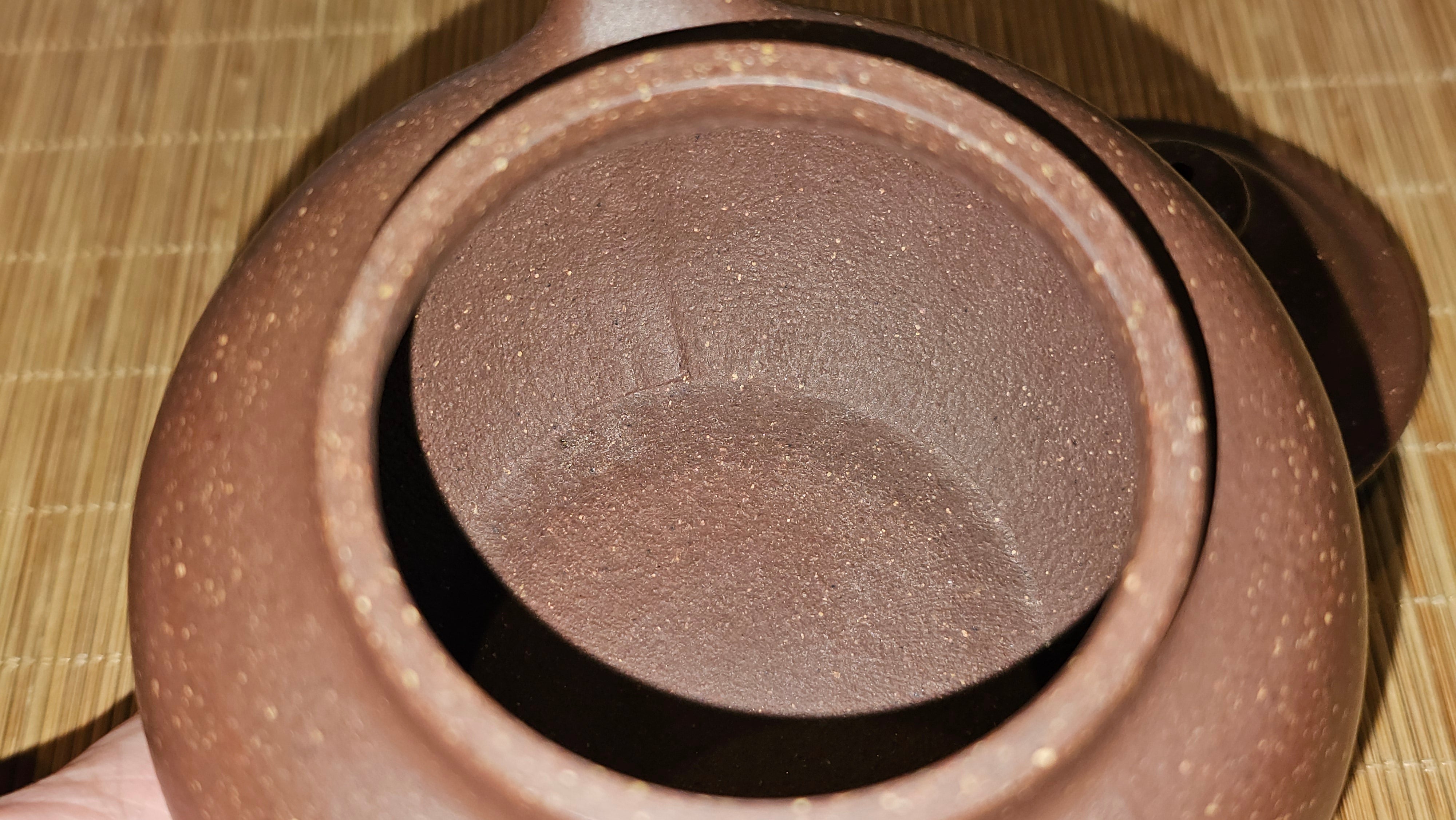 Lian Zi 莲子, 260.0ml, Lao Zi Ni 老紫泥 (Particular High Graininess, and Low Sieve Count), by Craftsman Chen Fa Chu 陈法初。