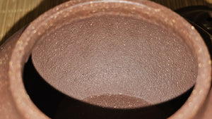 Lian Zi 莲子, 260.0ml, Lao Zi Ni 老紫泥 (Particular High Graininess, and Low Sieve Count), by Craftsman Chen Fa Chu 陈法初。