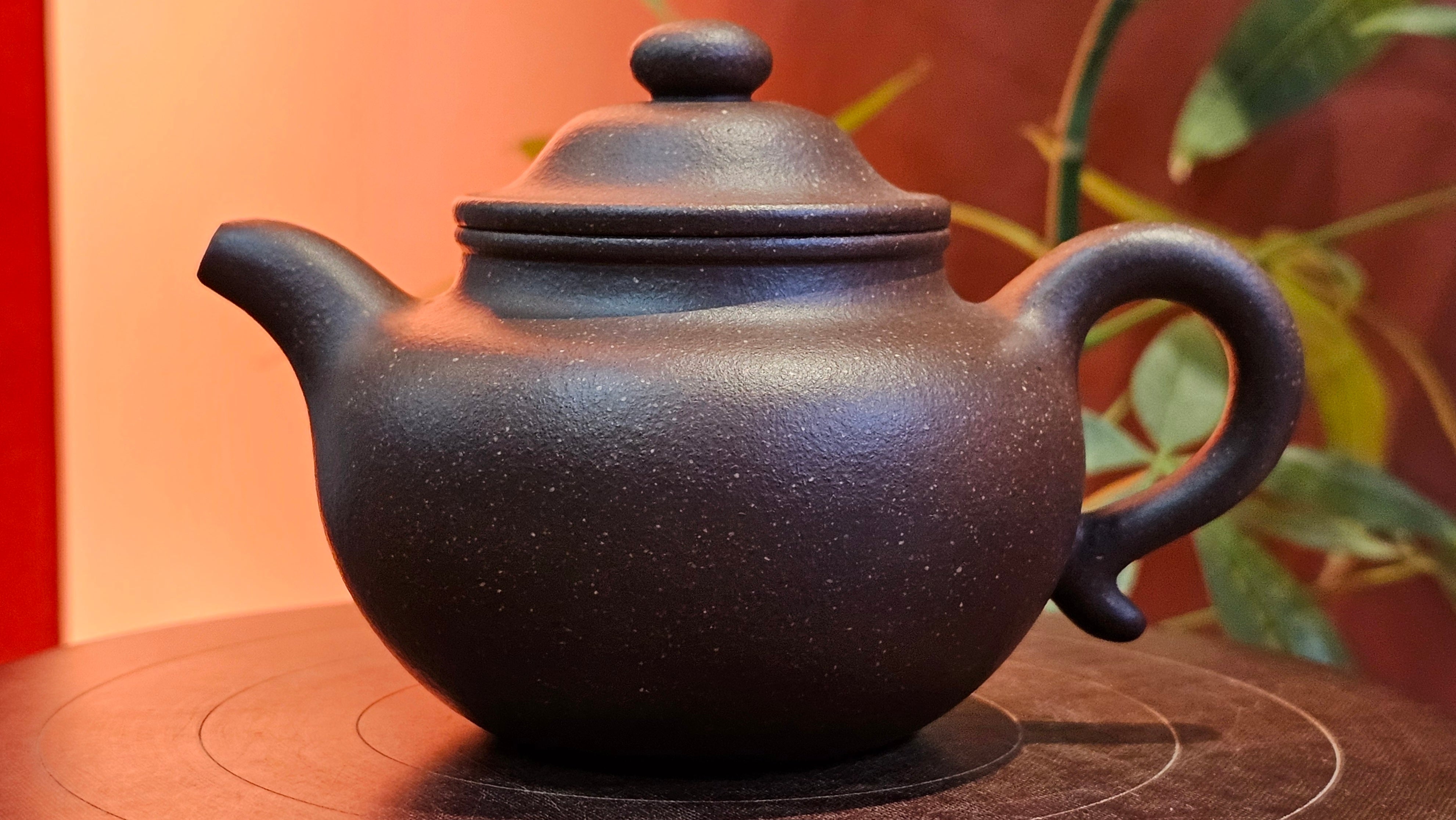 Lian Zi 莲子, 189.5ml, Lao Zi Ni 老紫泥 (Particular High Graininess, and Low Sieve Count), by Craftsman Chen Fa Chu 陈法初。