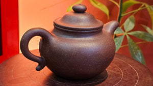 Lian Zi 莲子, 189.5ml, Lao Zi Ni 老紫泥 (Particular High Graininess, and Low Sieve Count), by Craftsman Chen Fa Chu 陈法初。