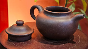 Lian Zi 莲子, 189.5ml, Lao Zi Ni 老紫泥 (Particular High Graininess, and Low Sieve Count), by Craftsman Chen Fa Chu 陈法初。