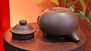 Lian Zi 莲子, 189.5ml, Lao Zi Ni 老紫泥 (Particular High Graininess, and Low Sieve Count), by Craftsman Chen Fa Chu 陈法初。