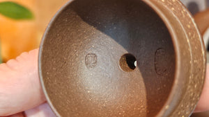 Lian Zi 莲子, 189.5ml, Lao Zi Ni 老紫泥 (Particular High Graininess, and Low Sieve Count), by Craftsman Chen Fa Chu 陈法初。