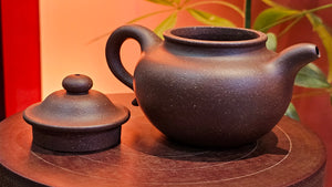 Lian Zi 莲子, 187.8ml, Lao Zi Ni 老紫泥 (Particular High Graininess, and Low Sieve Count), by Craftsman Chen Fa Chu 陈法初。