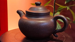 Lian Zi 莲子, 263.0ml, Lao Zi Ni 老紫泥 (Particular High Graininess, and Low Sieve Count), by Craftsman Chen Fa Chu 陈法初。