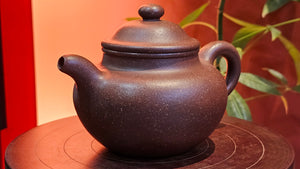 Lian Zi 莲子, 263.0ml, Lao Zi Ni 老紫泥 (Particular High Graininess, and Low Sieve Count), by Craftsman Chen Fa Chu 陈法初。