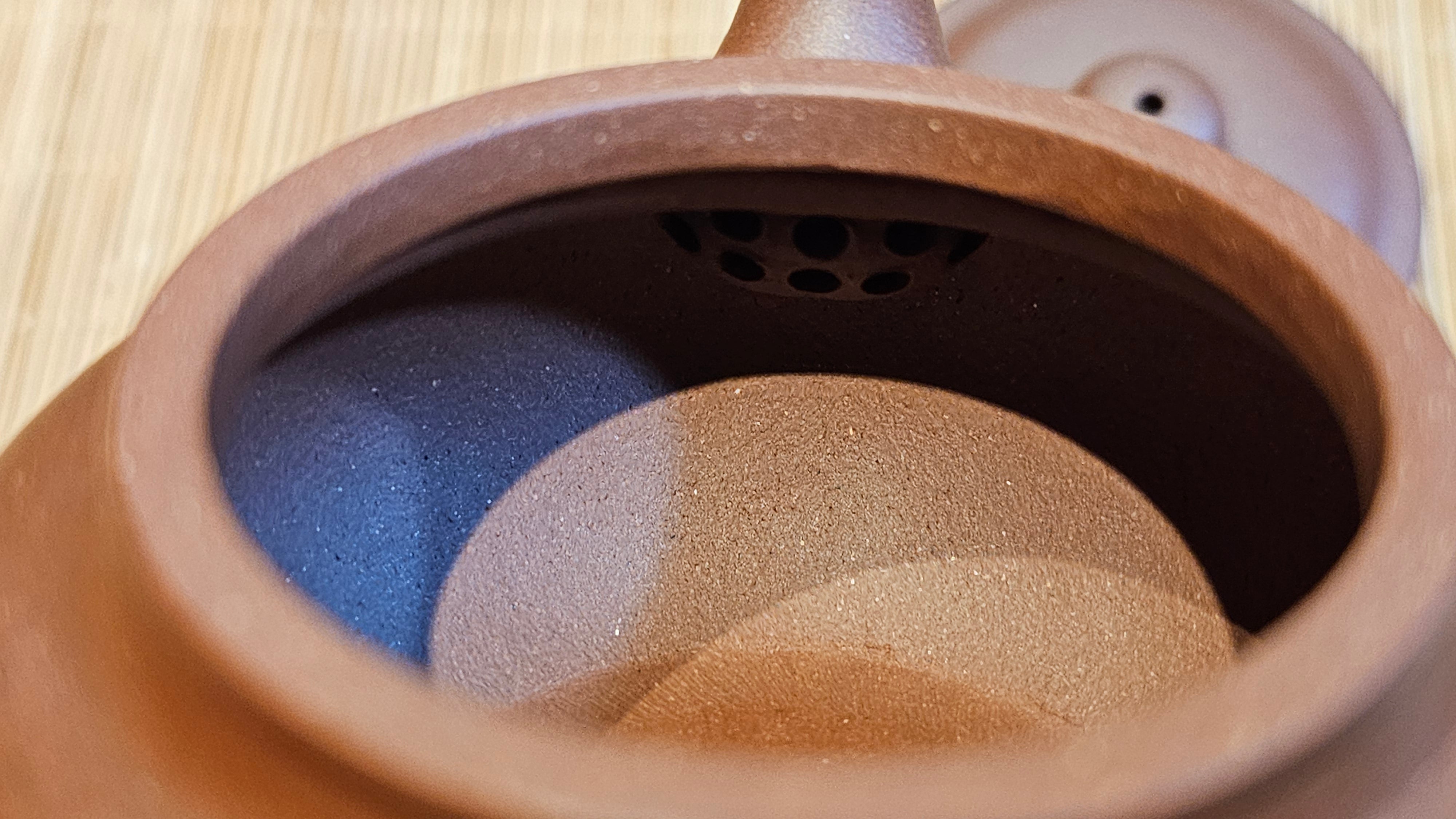 Fang Gu 仿古, 161.1ml, Di Cao Qing Zi Ni 底槽青紫泥, by our Collaborative Craftsman Chen Fa Chu 陈法初。