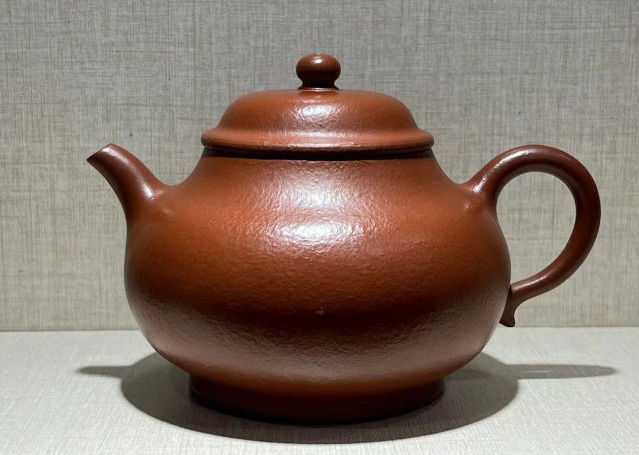 This is strictly for Dr Hien Nguyen: Pan Hu 番壶, 300ml, Xiao Mei Yao Zhu Ni 小煤窑朱泥,  crafted by Craftsman Xu Hui Qiang 许惠强。