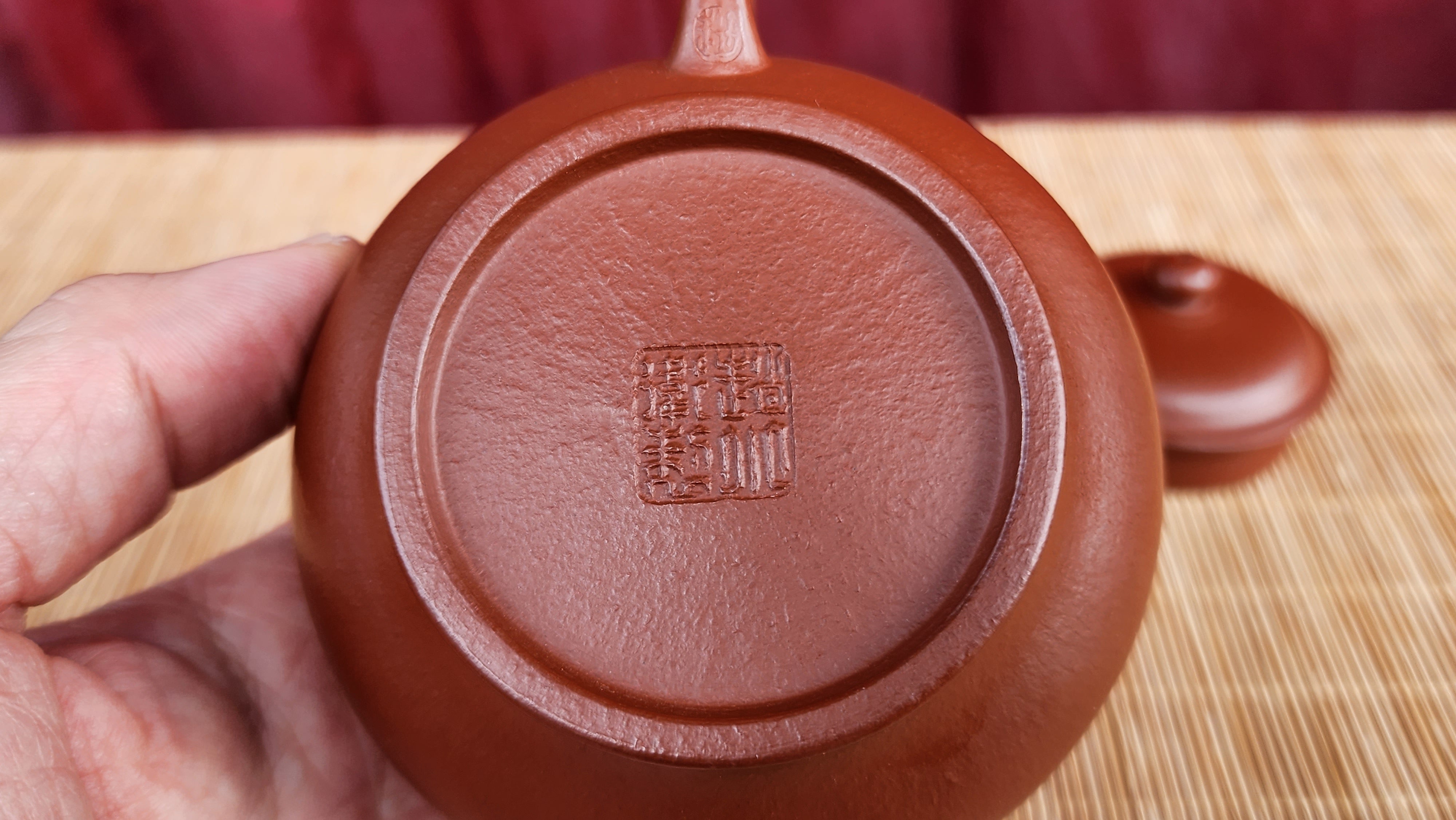 Shui Ping 水平, XiaoMeiYao ZhuNi 小煤窑朱泥, 148.8ml, by Craftsman Zhao Xiao Wei 赵小卫。