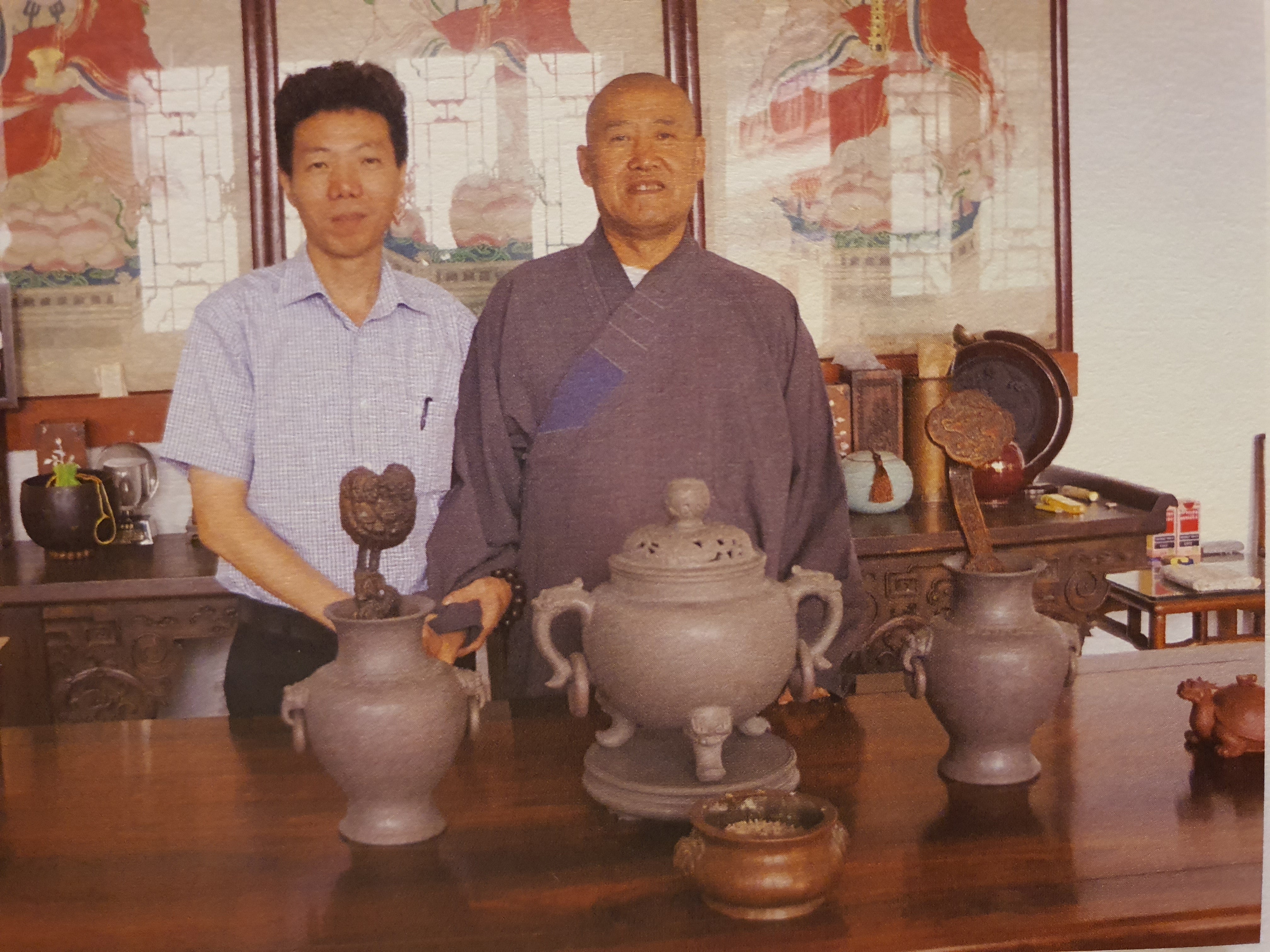 大圣竹林寺香炉 ～ 五台山 ～ 大圣竹林寺